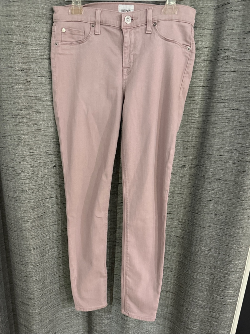 Women’s Hudson Jeans Mauve Skinny High-Rise-size 29 (U.S. 8)/28” inseam